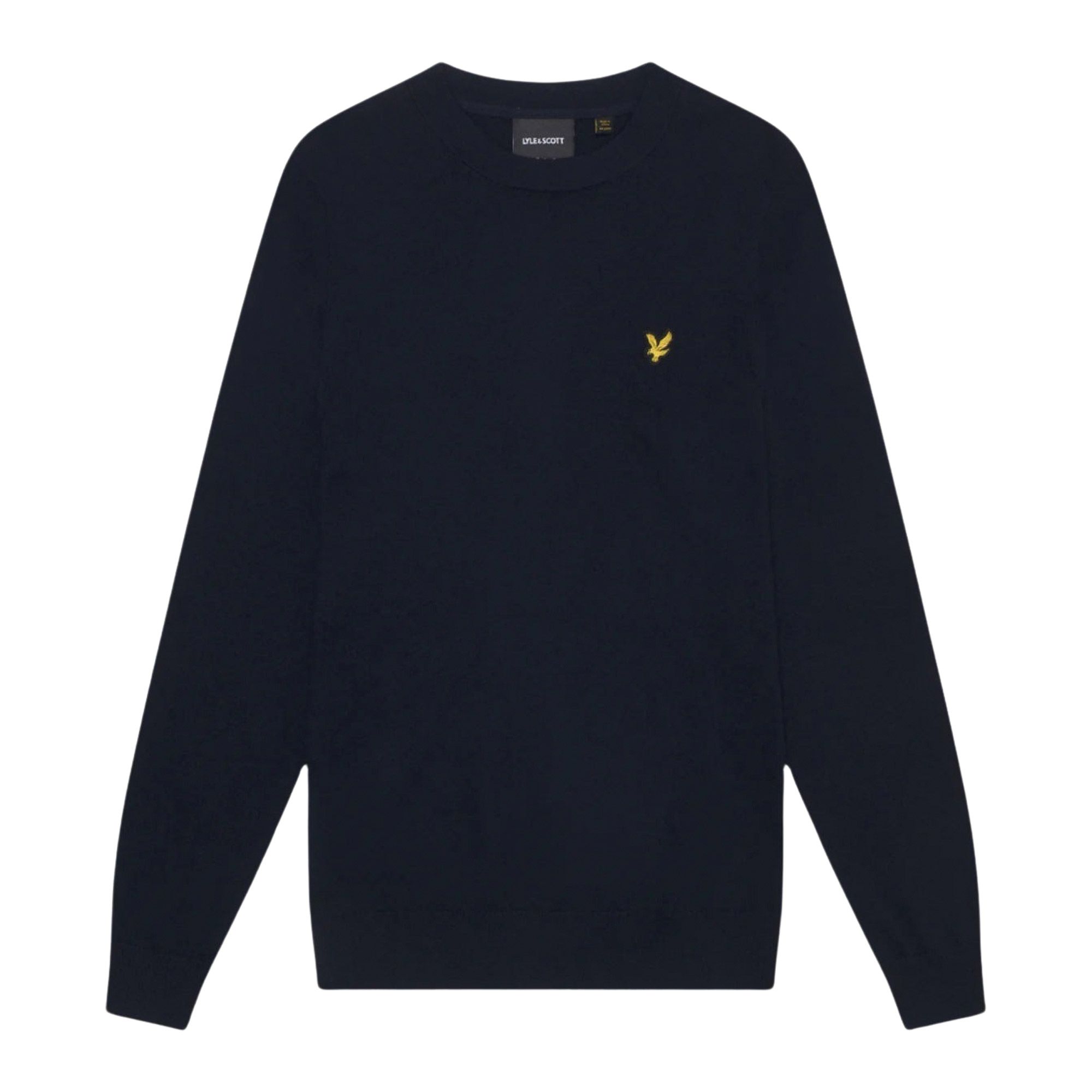 Lyle & Scott Cotton Merino Crewneck Sweater Men | Plutosport